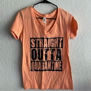 Orange Graphic T-Shirt
